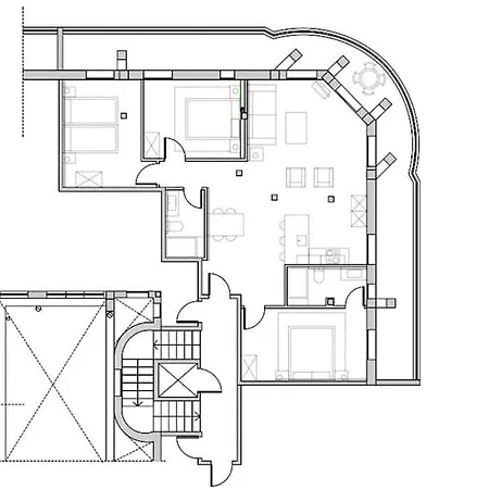 Apartment Belle View, Modern Apt With View Wifi. *